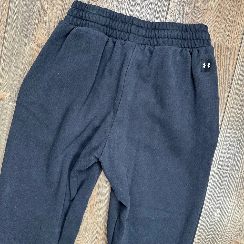 Under Armour Project Rock Iron Paradise Terry Joggers Black 1377440 Mens Small
